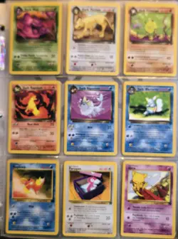 Team Rocket Pokemon Uncommon/Common Complete 48 Card Set Unlimited Wotc NM LP+ - Image 3