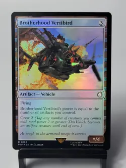 Magic the Gathering - Universes Beyond: Fallout - Brotherhood Vertibird - Image 1