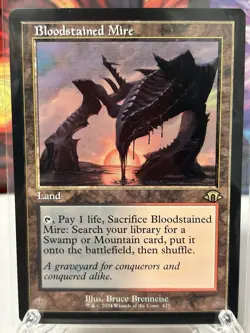 Bloodstained Mire (Retro Frame) Modern Horizons 3 Regular - Image 1