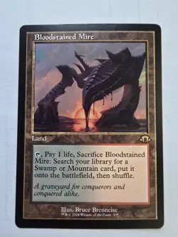 Bloodstained Mire (Retro Frame) Modern Horizons 3 Regular - Image 1