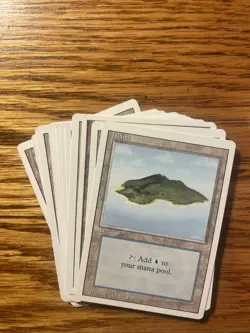 MTG: Vintage Revised 75 Mana Lot W/ Empty Starter Box - 15 X 5 Land Type - LP - Image 2