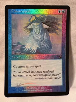MTG Counterspell Mercadian Masques #69 Foil 1999 excellent - Image 1