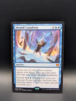 MTG - Alrund's Epiphany - Sorcery - KHM #41 - Mythic - Image 1
