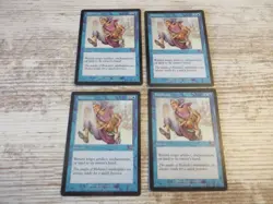 4x Hoodwink - Mercadian Masques - NM/EX - English - OOP MTG Bounce Control - Image 1