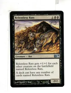 MTG SkeenAB Relentless Rats from M10. LP. - Image 1