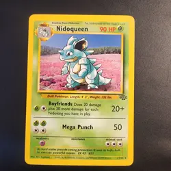 Pokemon Nidoqueen Jungle 23/64 Rare 90 HP WOTC 1999 English TCG (042) - Image 1