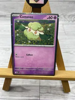 Pokemon MEP Black Star Promo Cottonee 018 & Whimsicott 019 Phantasmal Flames Lot - Image 2