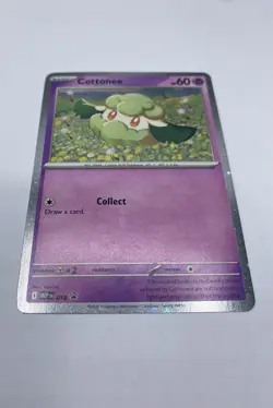 Pokemon MEP Black Star Promo Cottonee 018 & Whimsicott 019 Phantasmal Flames Lot - Image 4