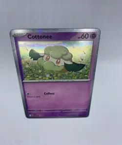 Pokemon MEP Black Star Promo Cottonee 018 & Whimsicott 019 Phantasmal Flames Lot - Image 5