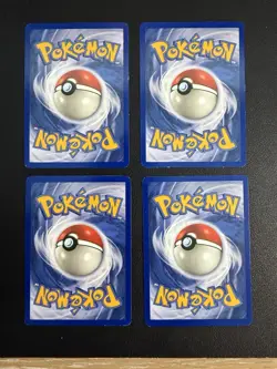 Pokemon TCG Slowpoke Fossil, 1st Edition, Regular Card 55/62 - Lot Of 4 - Image 2