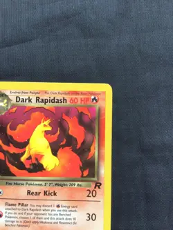Pokemon Cards: Team Rocket 1st Edition Uncommon: Dark Rapidash 44/82 - Image 3