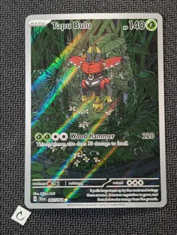 Tapu Bulu 065/064 - Shrouded Fable Illustration Rare English Pokemon TCG NM - Image 1