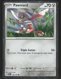Pawniard 148/197 Cosmos Holo Pokemon TCG Promo NM - Image 1