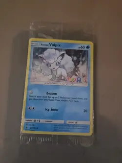 Pokemon Alolan Vulpix Toys R Us Promo 021/145 Holo New Sealed See Pictures - Image 1