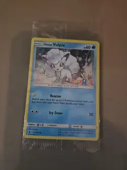 Pokemon Alolan Vulpix Toys R Us Promo 021/145 Holo New Sealed See Pictures - Image 2
