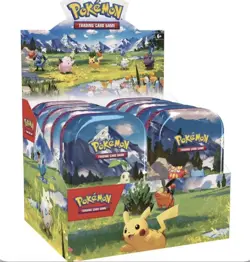 Pokemon Ascended Heroes 10x Mini Tin Sealed Display Case New Sealed 🔥 IN HAND - Image 1