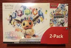 Pokemon Scarlet & Violet Prismatic Evolutions Elite Trainer Box SEALED ETB - Image 1