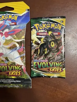 Pokemon TCG: Sword & Shield- (3)Evolving Skies Booster Packs- NEW/FACTORY SEALED - Image 4