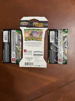 Pokemon TCG: Sword & Shield- (3)Evolving Skies Booster Packs- NEW/FACTORY SEALED - Image 5