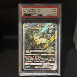 Pokemon Leafeon VSTAR GG35 Crown Zenith Ultra Rare Holo PSA 9 - Image 1