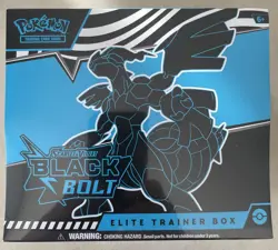 Pokemon TCG Scarlet & Violet Black Bolt Elite Trainer Box ETB Factory Sealed - Image 1