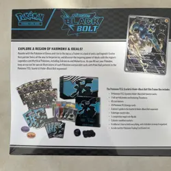 Pokemon TCG Scarlet & Violet Black Bolt Elite Trainer Box ETB Factory Sealed - Image 2
