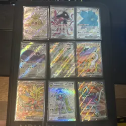 Pokemon Full Art EX bundle job lot x9 - Image 1