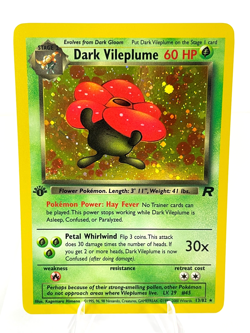 1st Edition Dark Vileplume 13/82 - Team Rocket - Holo - Pokemon - NM - Image 1