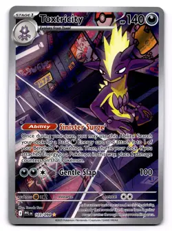 Toxtricity 103/094 Illustration Rare Pokemon TCG ME02: Phantasmal Flames NM - Image 1