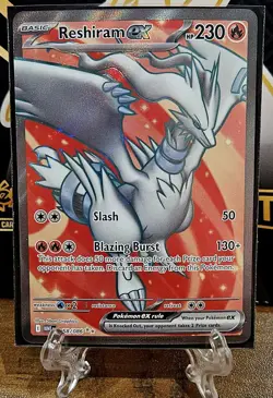 Reshiram ex 158/086 Ultra Rare SV: White Flare Pokemon TCG - Image 1