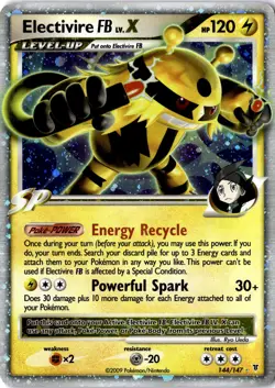 Electivire FB Lv.X 144 Ultra Rare Pokemon TCG Supreme Victors LP - Image 1