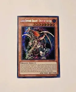 Yugioh Chaos Emperor Dragon Envoy of the End IOC-EN000 Secret Rare NM - Image 1