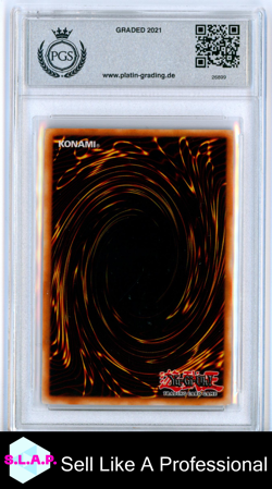 2003 YU GI OH GERMAN DUNKLER MAGIER POWER OF CHAOS G004 PGS9 - Image 2