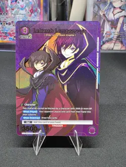 Lelouch Lamperouge (017) SR* (1-Star) Union Arena Code Geass English - Image 1