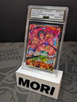 AGS 10 GEM-MT Gol D Roger OP09-118 [SEC] One Piece CCG Emperors/New World - JP - Image 1