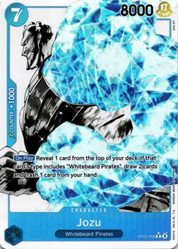 Jozu (Parallel) ST22-006 C One Piece CCG Starter Deck 22: Ace & Newgate NM - Image 1