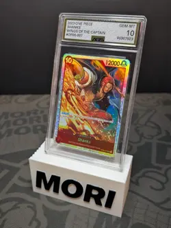 AGS 10 GEM-MT Shanks OP06-007 [SR] One Piece CCG Wings of the Captain - Image 1