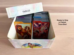 Disney Lorcana Fabled - Lot of 425 Cards non-foil - plus 2 Legendary and 1 Epic - Image 2