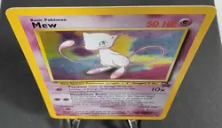 Pokemon Card: Mew HOLO Black Star Promo 9 (LP) WOTC Vintage - Image 4