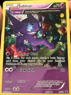 Sableye XY92 Black Star Promo Holo Pokemon card English TCG - Image 1