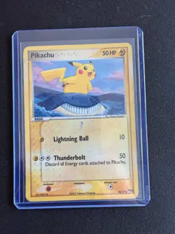 Pikachu - 12/17 - Pokemon Pop Series 5 Holo Card MP - Image 1