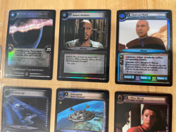 Star Trek CCG: Second Edition Dangerous Missions - Nine Card Foil Lot - Image 2