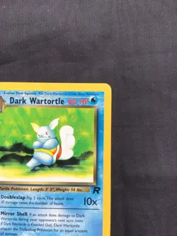Pokemon Cards: Team Rocket 1st Edition Uncommon: Dark Wartortle 46/82 - Image 3
