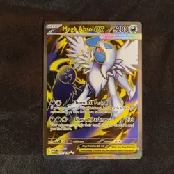 Pokemon TCG Card Mega Absol ex 161/132 Mega Evolution Ultra Rare Full Art - MINT - Image 1