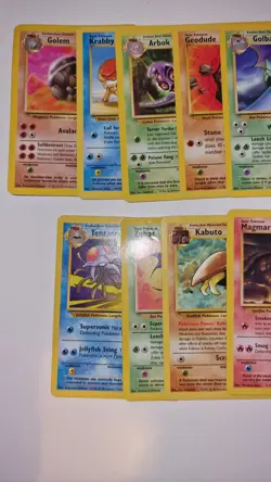Pokemon TCG Base Set Fossil Bundle Mixed Conditions (Incomplete 25 Cards)#3 - Image 2