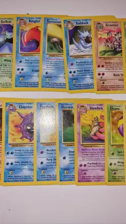 Pokemon TCG Base Set Fossil Bundle Mixed Conditions (Incomplete 25 Cards)#3 - Image 3