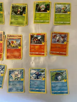 Pokemon McDonald’s 2021 25th Anniversary Promo Cards – 58 Holo & Non-Holo Single - Image 4