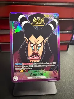 Magellan Alternate Art - One Piece Card Game - Paramount War - OP02-071 - TCG - Image 1