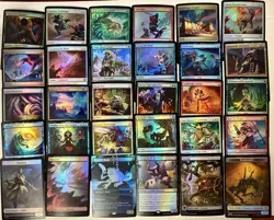 MTG 27-Card Lot - Mirrormind Crown Borderless, Subterfuge, Slippery Boggle FOIL - Image 1