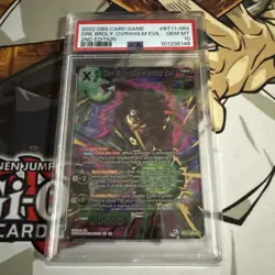 Dragon Ball Super Card Game TCG Dark Broly Overwhelming Evil - Image 1